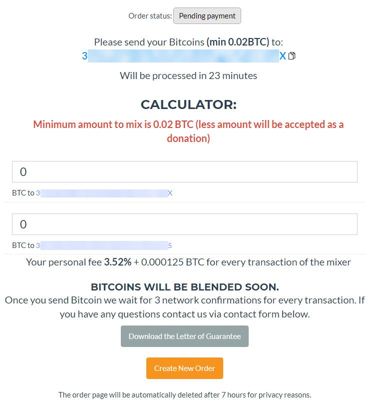 how bitcoin mixer works